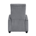 Push Back Reclining Chair - Homelegance model 9588DGYDASH1PB