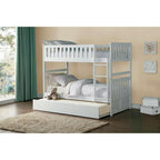 Twin/Twin Side Rails/Guard Rails/Ladder - Homelegance model B2053W2