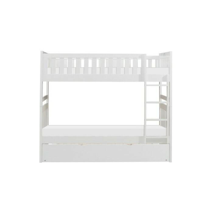 Twin/Twin Side Rails/Guard Rails/Ladder - Homelegance model B2053W2