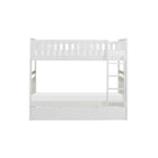 Twin/Twin Side Rails/Guard Rails/Ladder - Homelegance model B2053W2