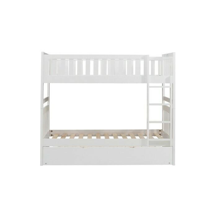Twin/Twin Side Rails/Guard Rails/Ladder - Homelegance model B2053W2