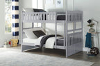 Full/Full Bunk Bed - Homelegance model B2063FFDASH1STAR