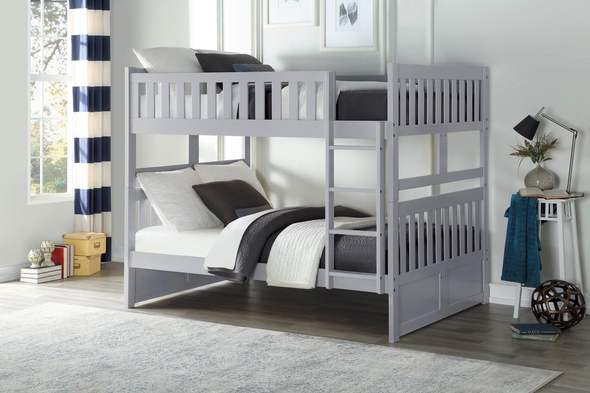 Full/Full Bunk Bed - Homelegance model B2063FFDASH1STAR