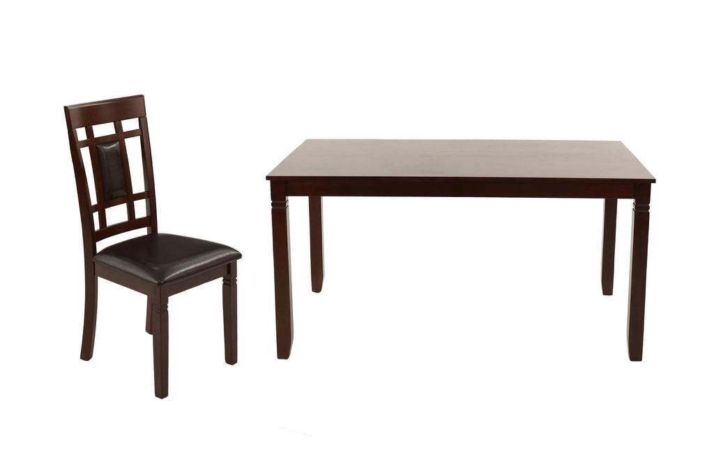 7-pcs Dining Set - Poundex model F2294