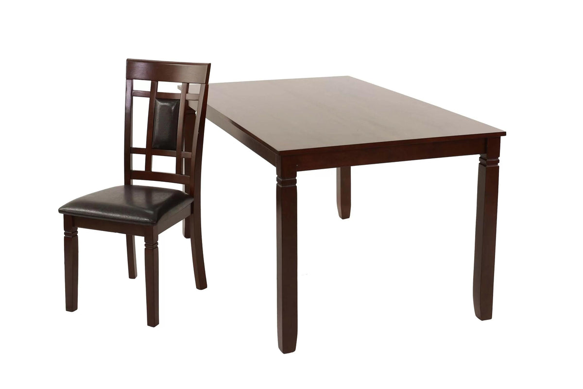 7-pcs Dining Set - Poundex model F2294