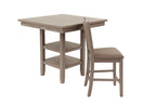 5-pcs Counter Height Dining Set - Poundex model F2604