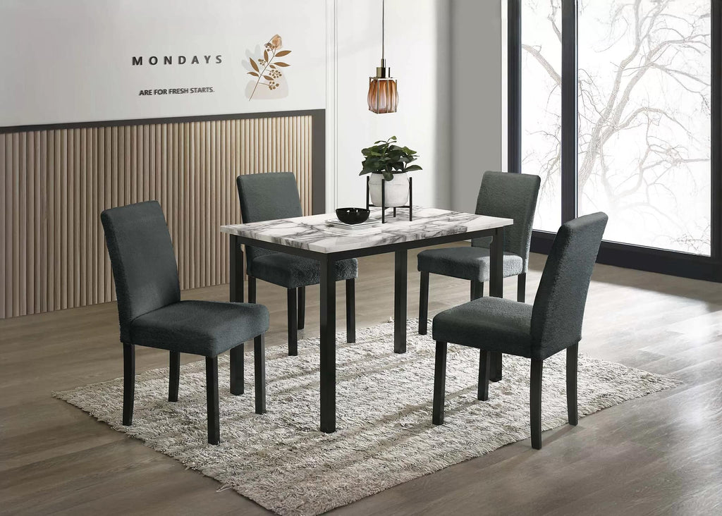 5-pcs Dining Set - Poundex model F2628
