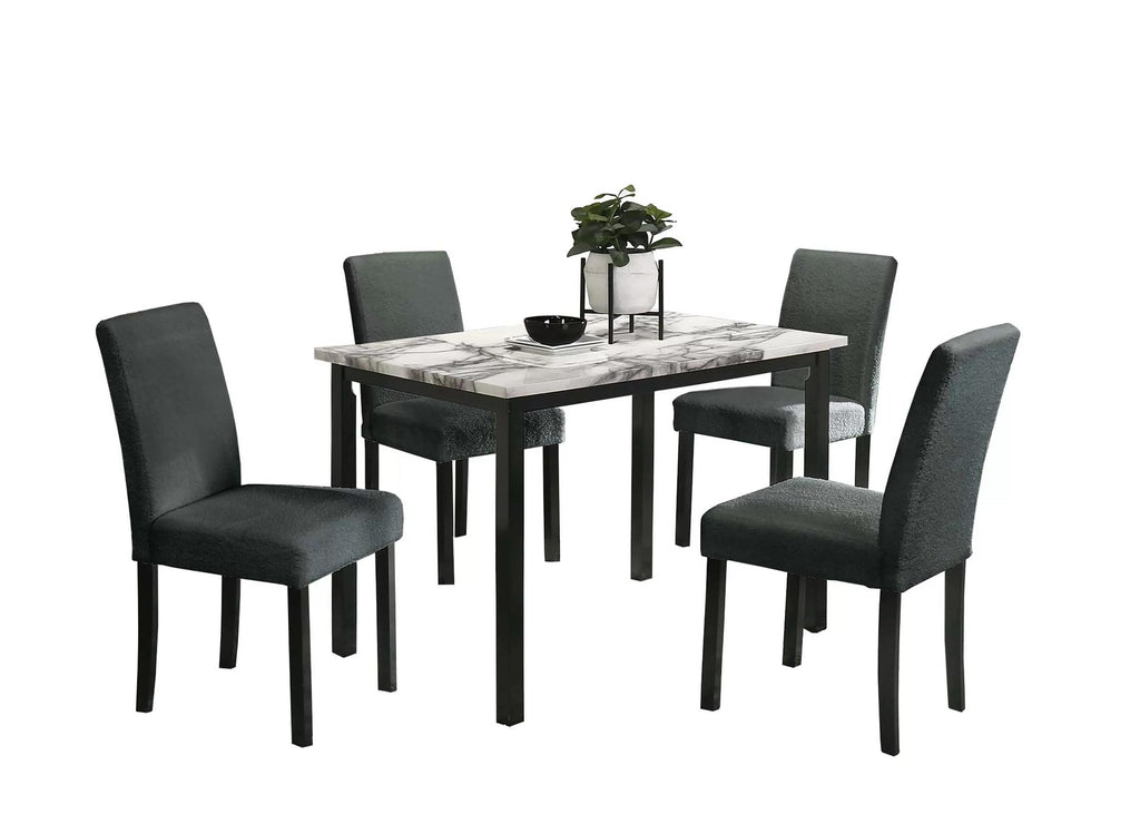 5-pcs Dining Set - Poundex model F2628