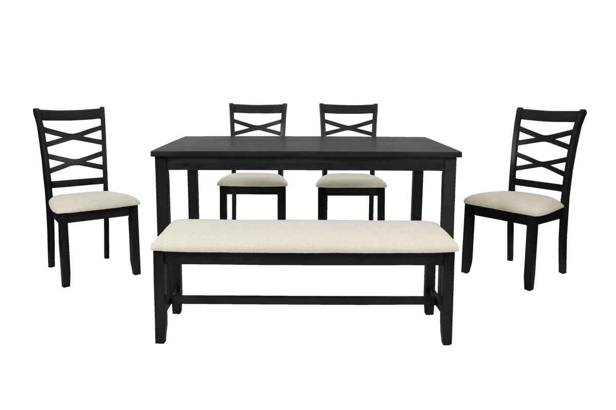 6-piece Dining Set - Poundex model F2637