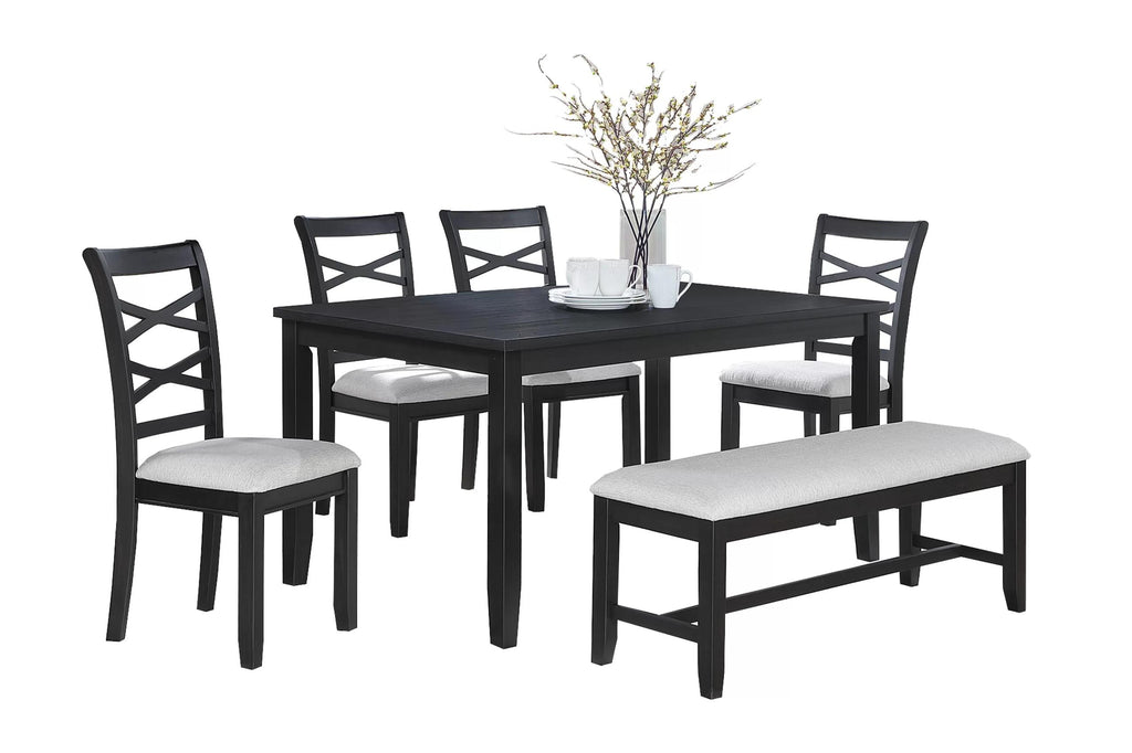 6-piece Dining Set - Poundex model F2637