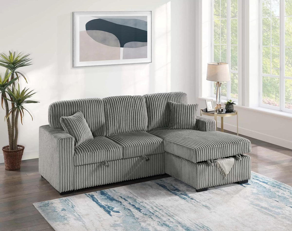 2-piece Convertible Sectional - Poundex model F8551