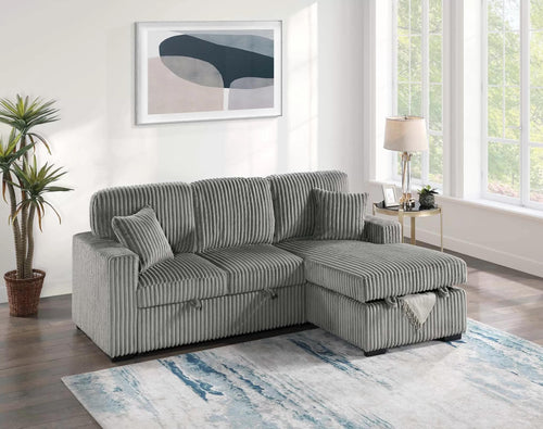 2-piece Convertible Sectional - Poundex model F8551