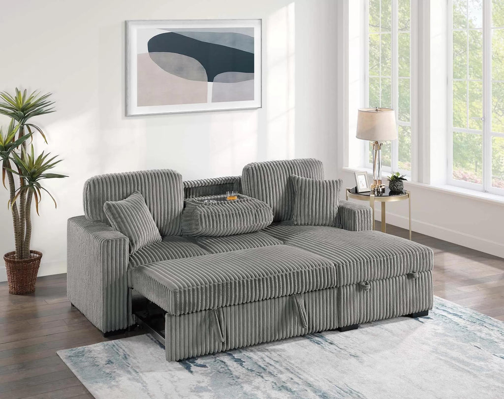 2-piece Convertible Sectional - Poundex model F8551