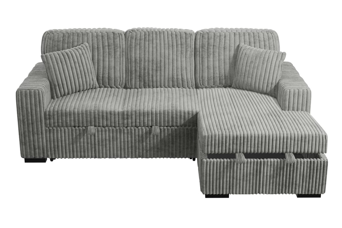 2-piece Convertible Sectional - Poundex model F8551