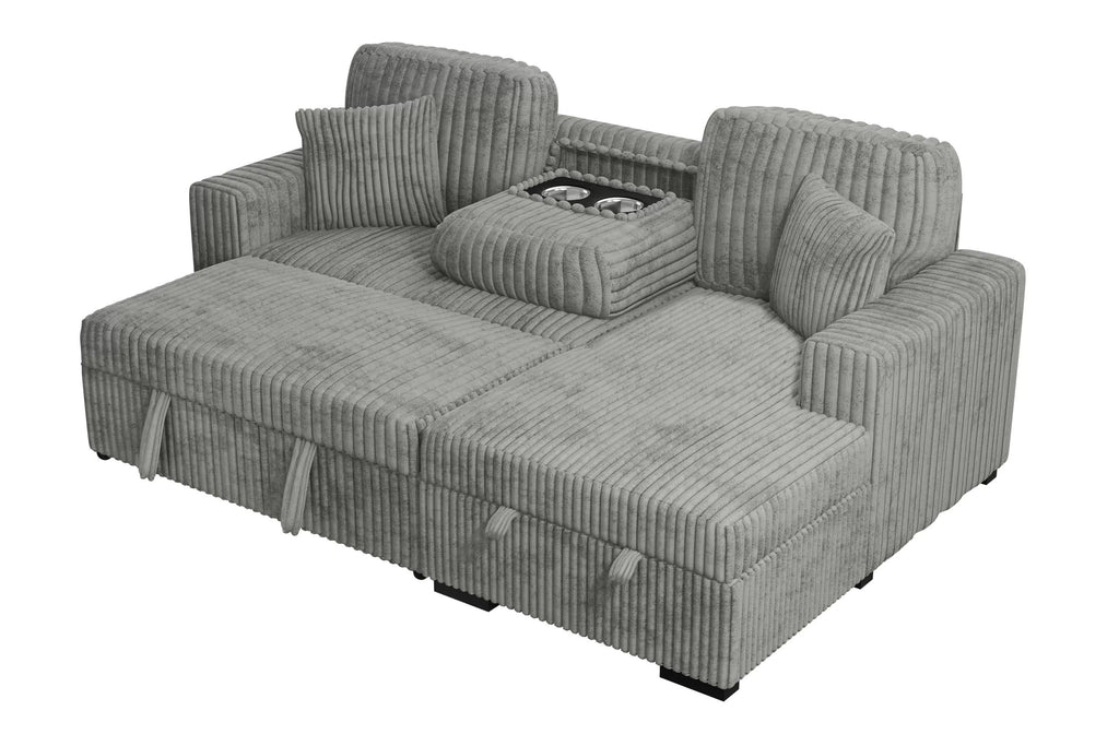 2-piece Convertible Sectional - Poundex model F8551