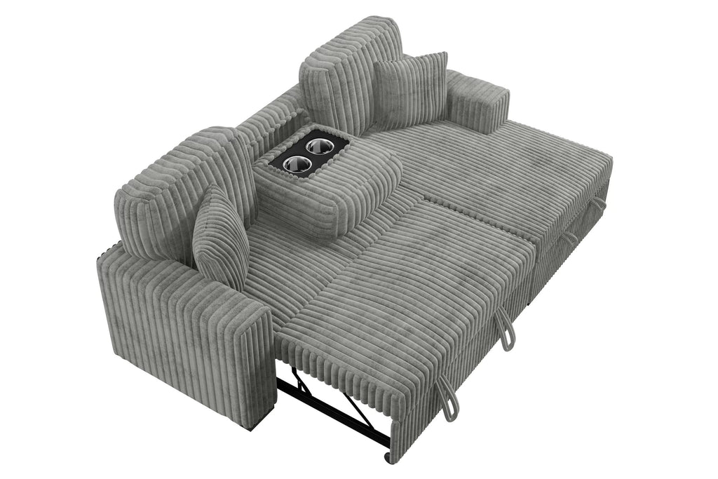 2-piece Convertible Sectional - Poundex model F8551