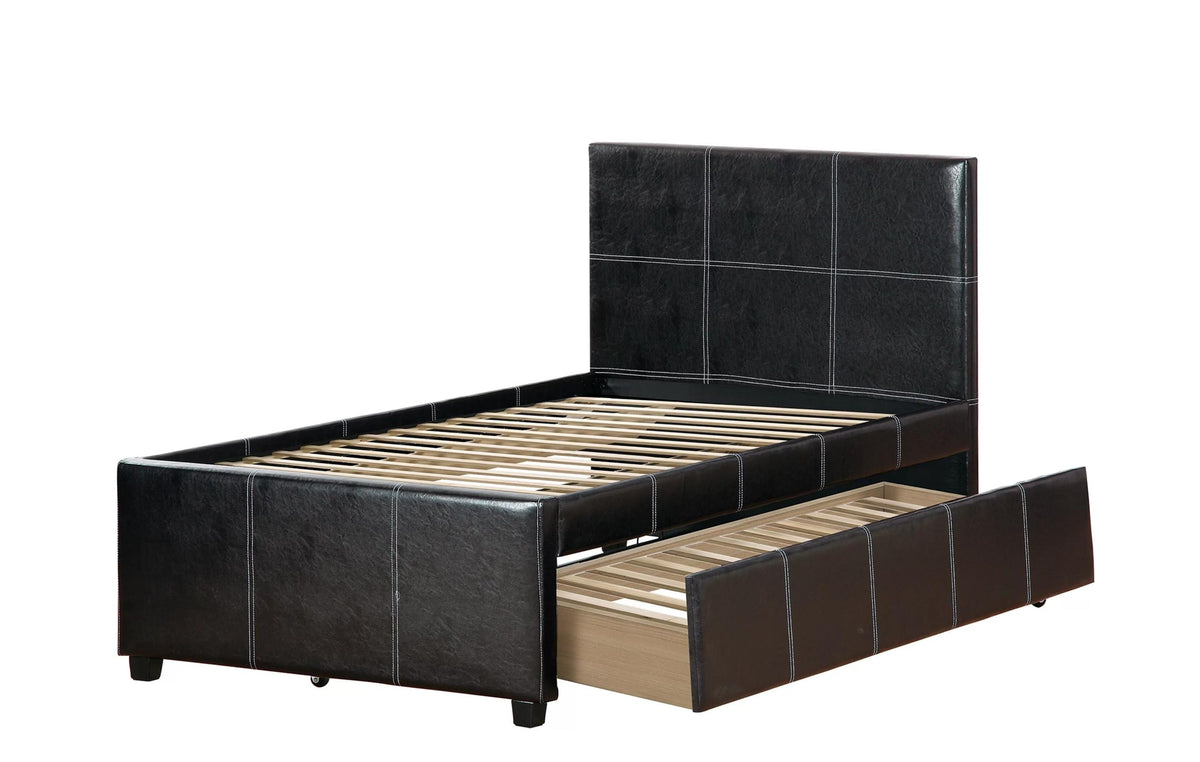 Full Bed W/ Trundle - Poundex model F9214F