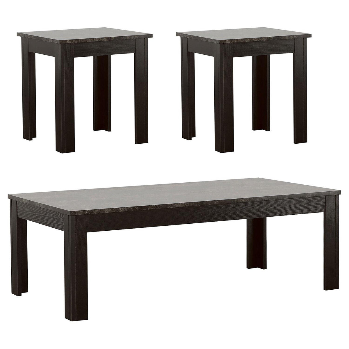 3 Pc Coffee Table Set image 1