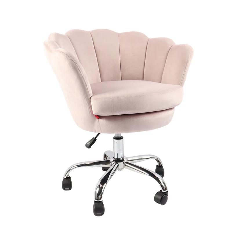 Swivel Vanity Chair (Available in White, pink, Gray and Black) - Vanitii model ANACHAIR